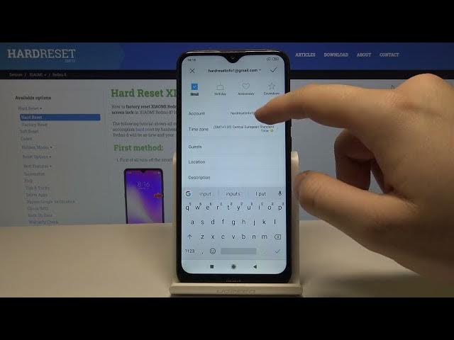 Video thumbnail for How to Add Event to Calendar in XIAOMI Redmi 8