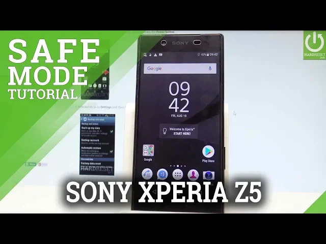 Video thumbnail for How to Boot Safe Mode in SONY Xperia Z5 - SONY SAFE MODE