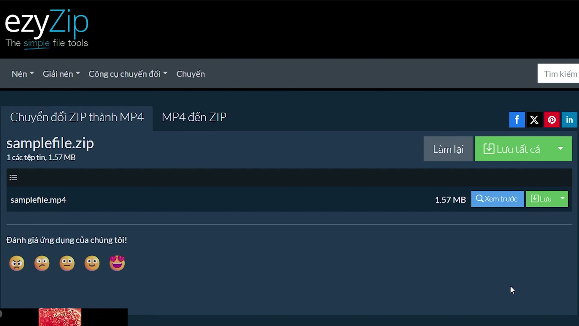 Video thumbnail for 🎬 Hướng Dẫn Chuyển Đổi Zip Sang Mp4 Trực Tuyến Miễn Phí | Không Cần Cài Đặt Phần Mềm