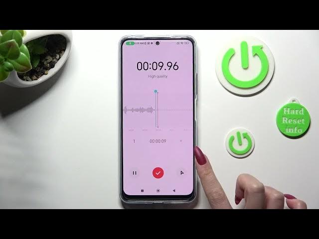 Video thumbnail for How to Record Sounds in POCO X5 – Use Sound Recorder
