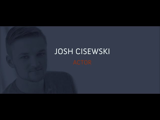 Video thumbnail for Actor Reel | Josh Cisewski
