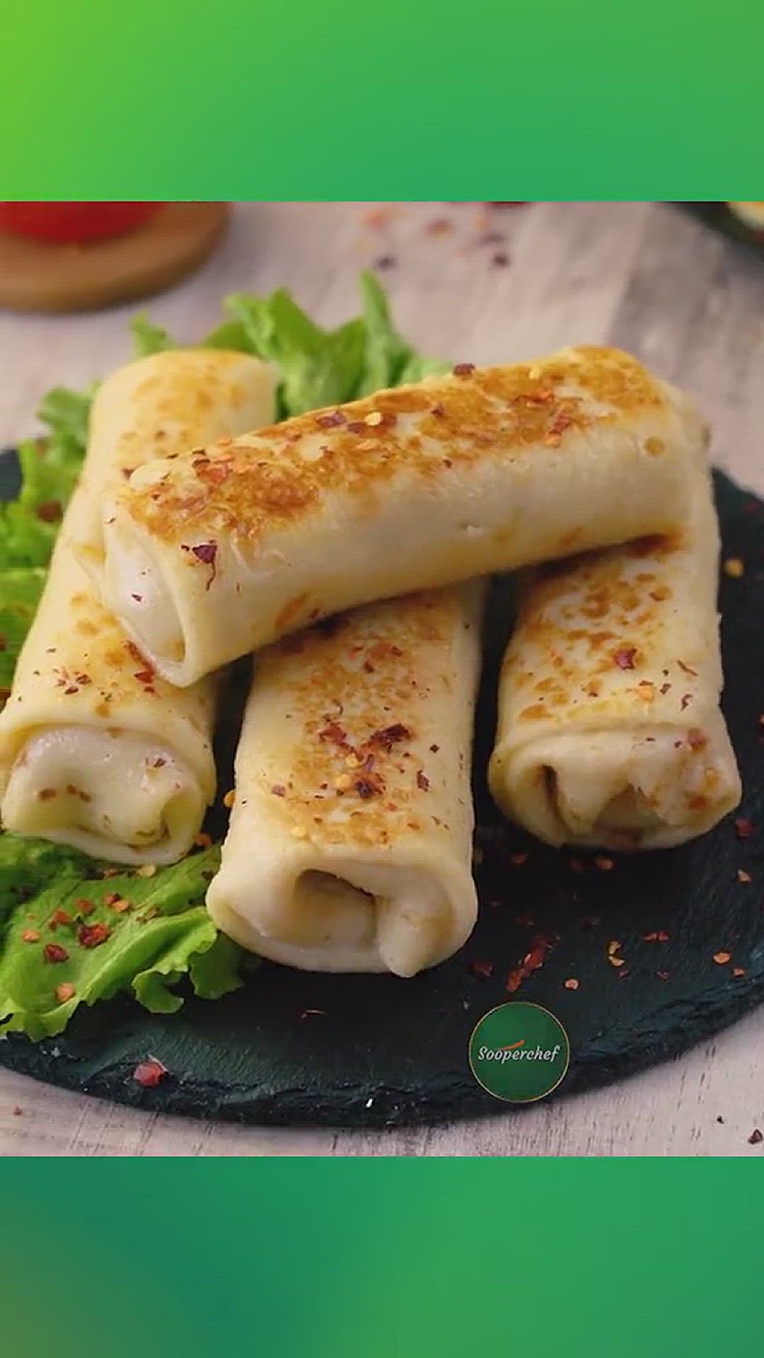 Video thumbnail for Chicken tikka cerpe roll rescipe