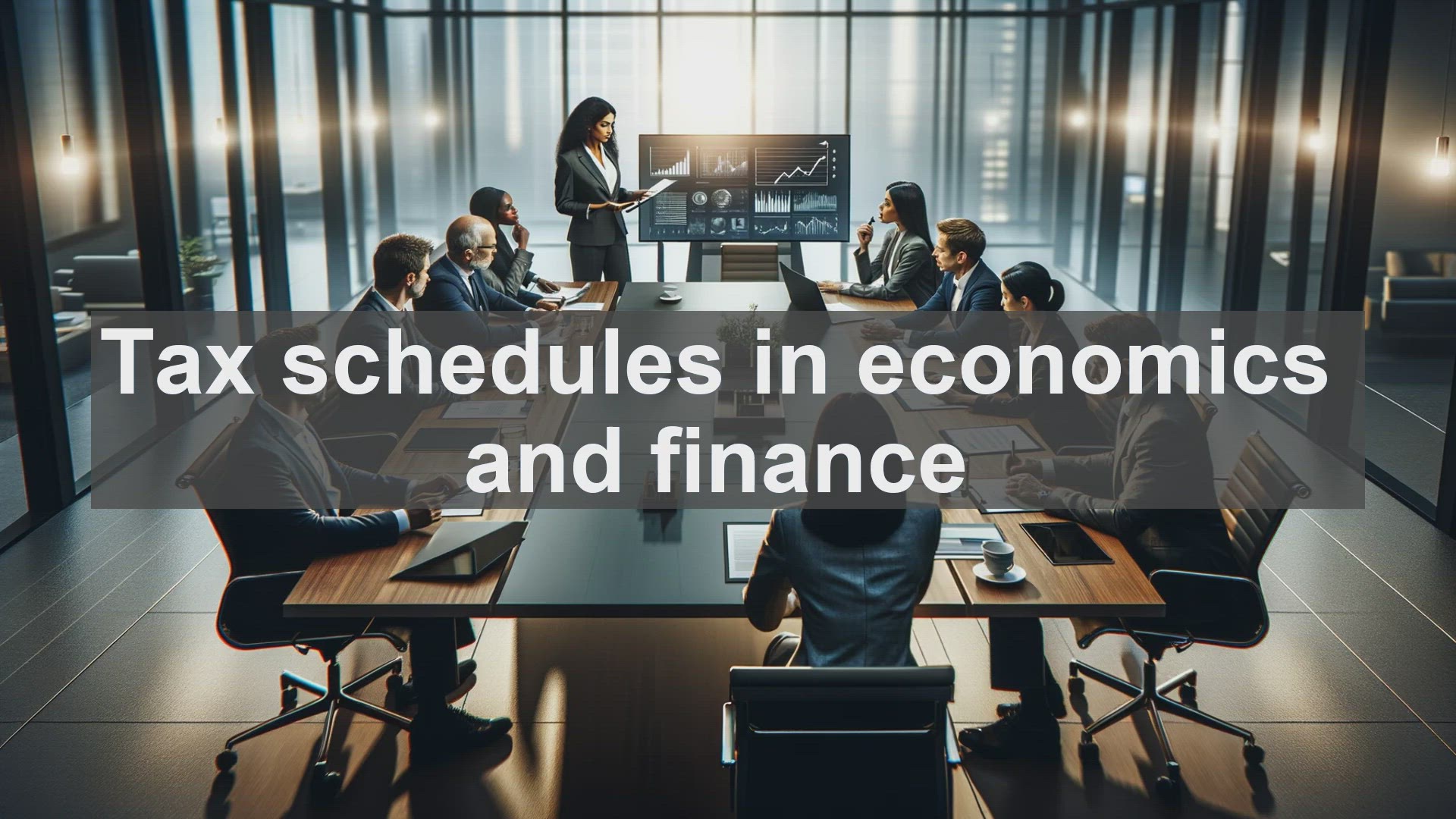 'Video thumbnail for Tax schedules in economics and finance'