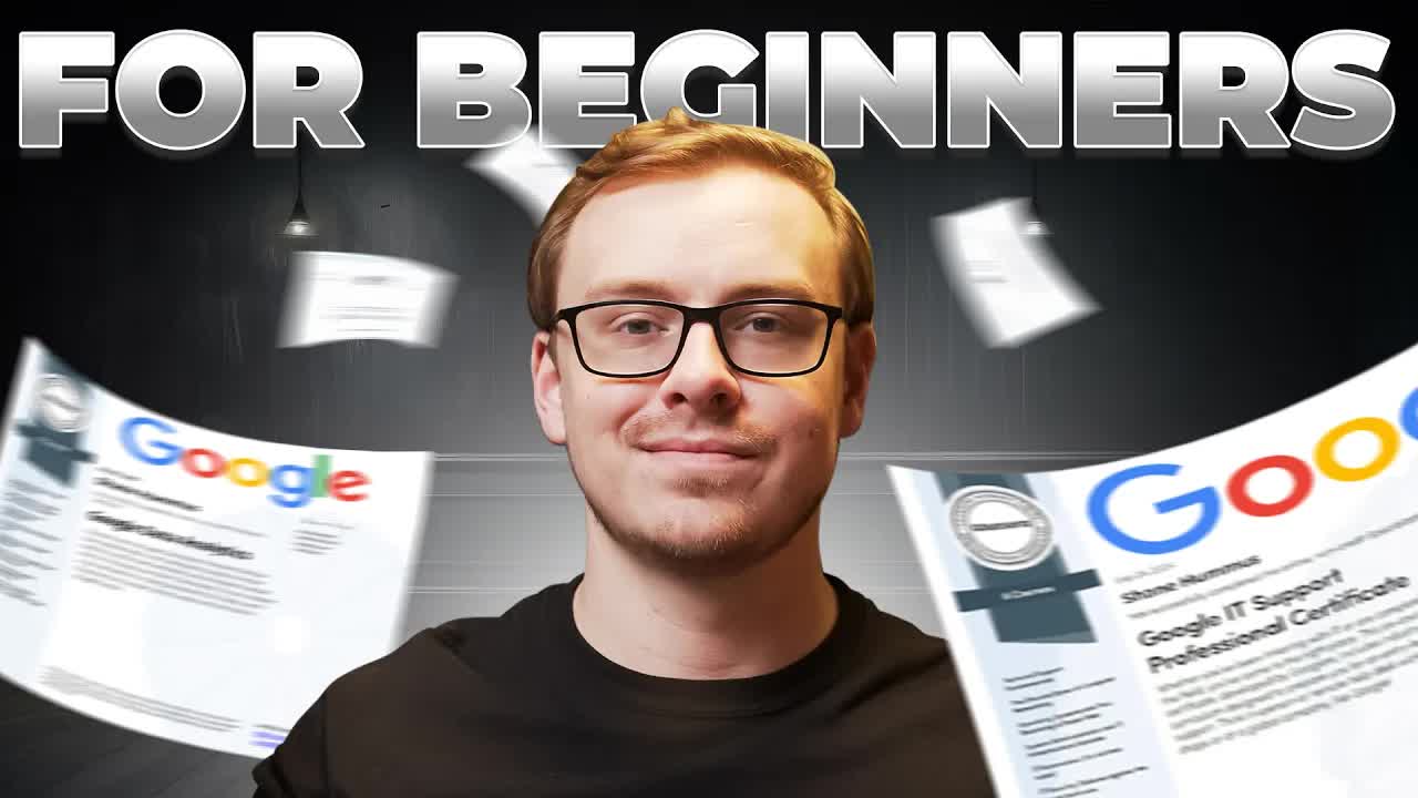 Video thumbnail for shane hummus: top online certifications for beginners: no experience needed