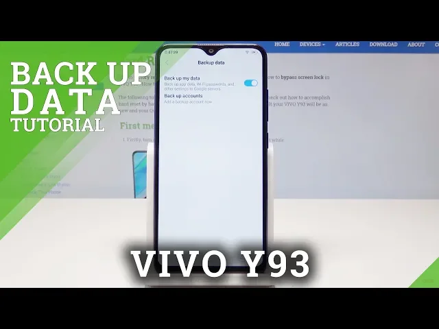 Video thumbnail for How to Enable Google Backup data in VIVO Y93 – Allow Backup Data in VIVO