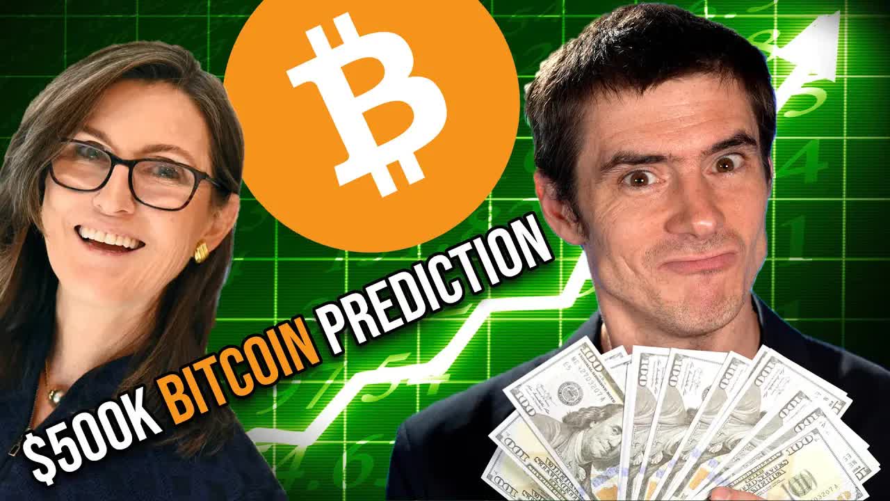 Video thumbnail for Ben Hedges: cathy wood's $500k bitcoin prediction: tesla and el salvador bitcoin adoption