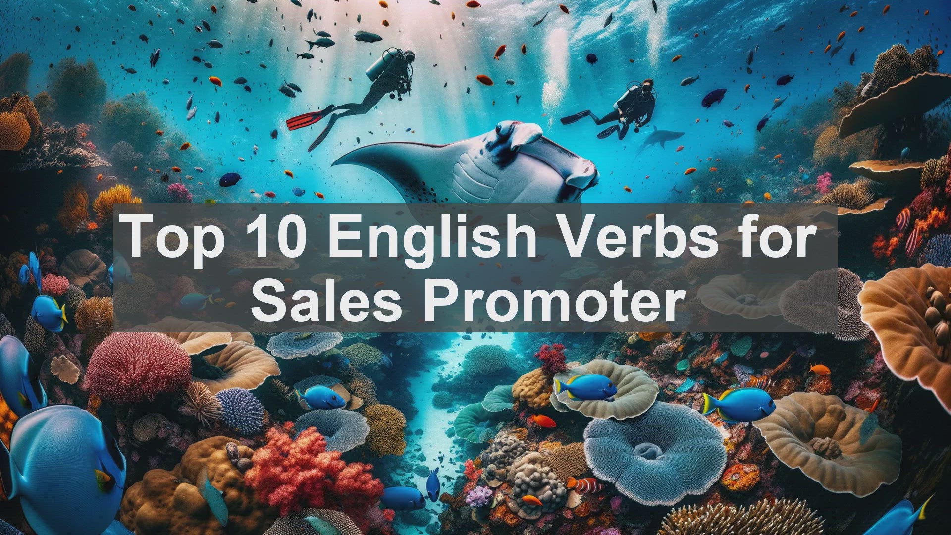 'Video thumbnail for Top 10 English Verbs for Sales Promoter'