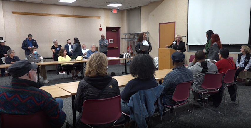 Video thumbnail for 'It's a start.' Residents pack meeting to address decades old flooding problem on North End of Bridgeport