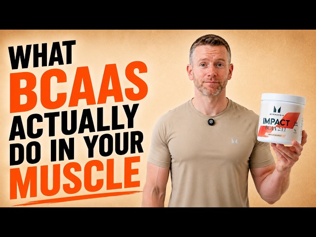 Video thumbnail for BCAAS & what they actually do in your muscle | NUTRITIONIST EXPLAINS | Myprotein