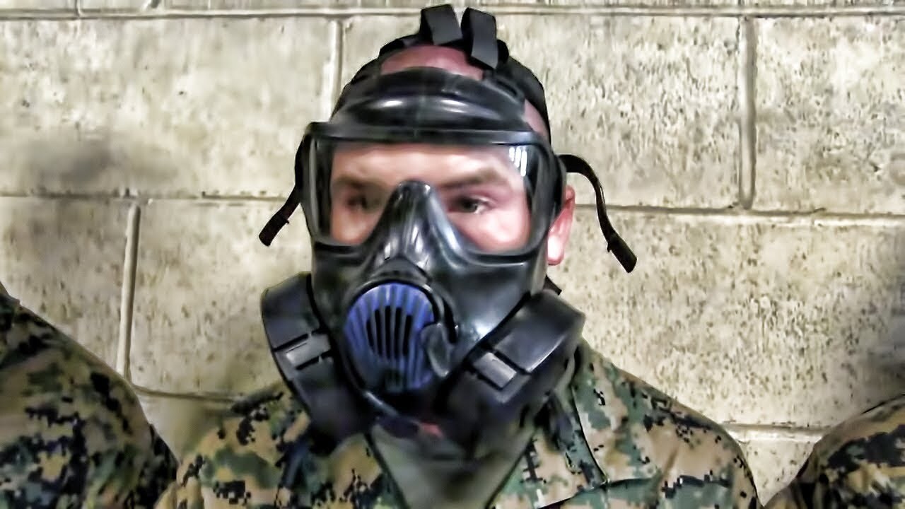Video thumbnail for The Gas Chamber • Marine Corps Boot Camp