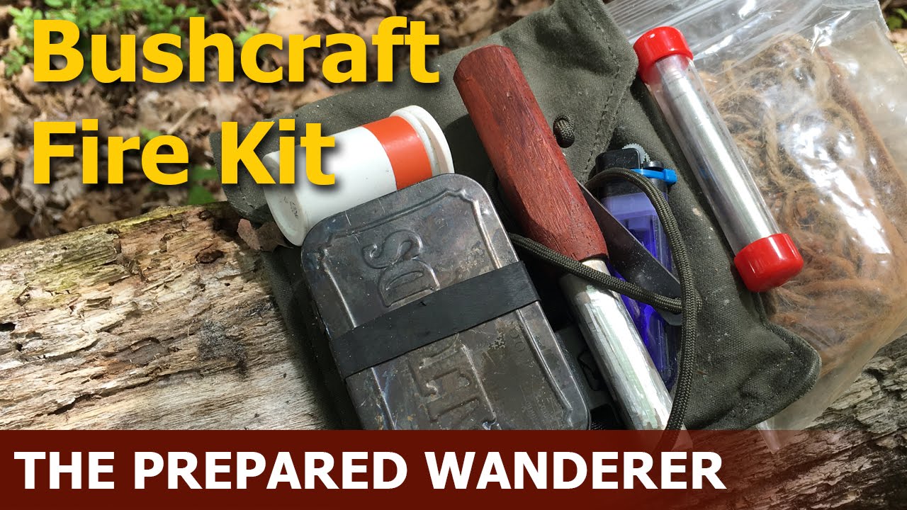 Video thumbnail for What's in My Bushcraft Fire Kit | Survival Fire Kit