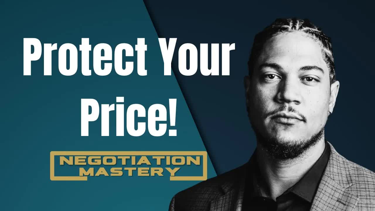 Video thumbnail for Negotiation Mastery: master tactical empathy to protect your price in bargaining