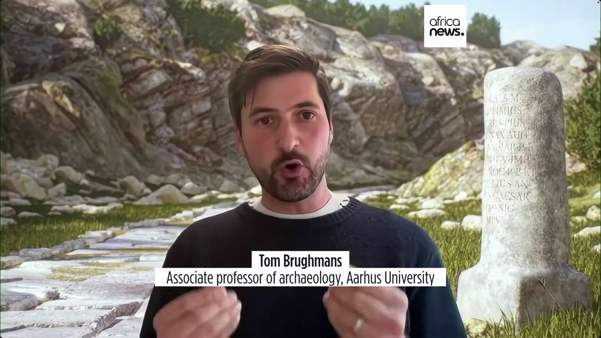 'Video thumbnail for New digital map shows Roman Empire's vast network of roads'