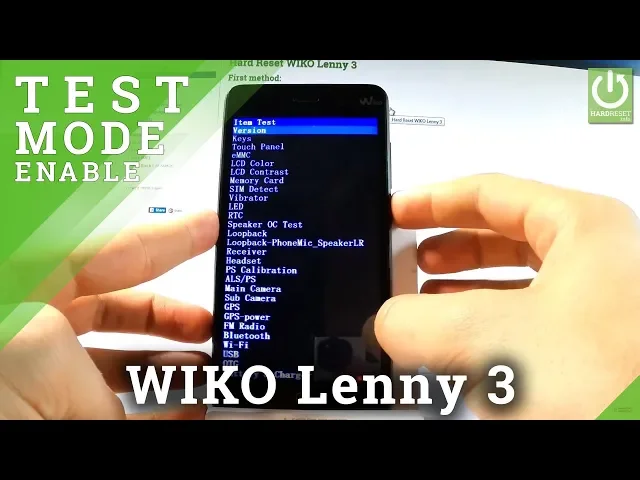 Video thumbnail for How to Enter Factory Mode in WIKO Lenny 3 - Use Factory Test Mode