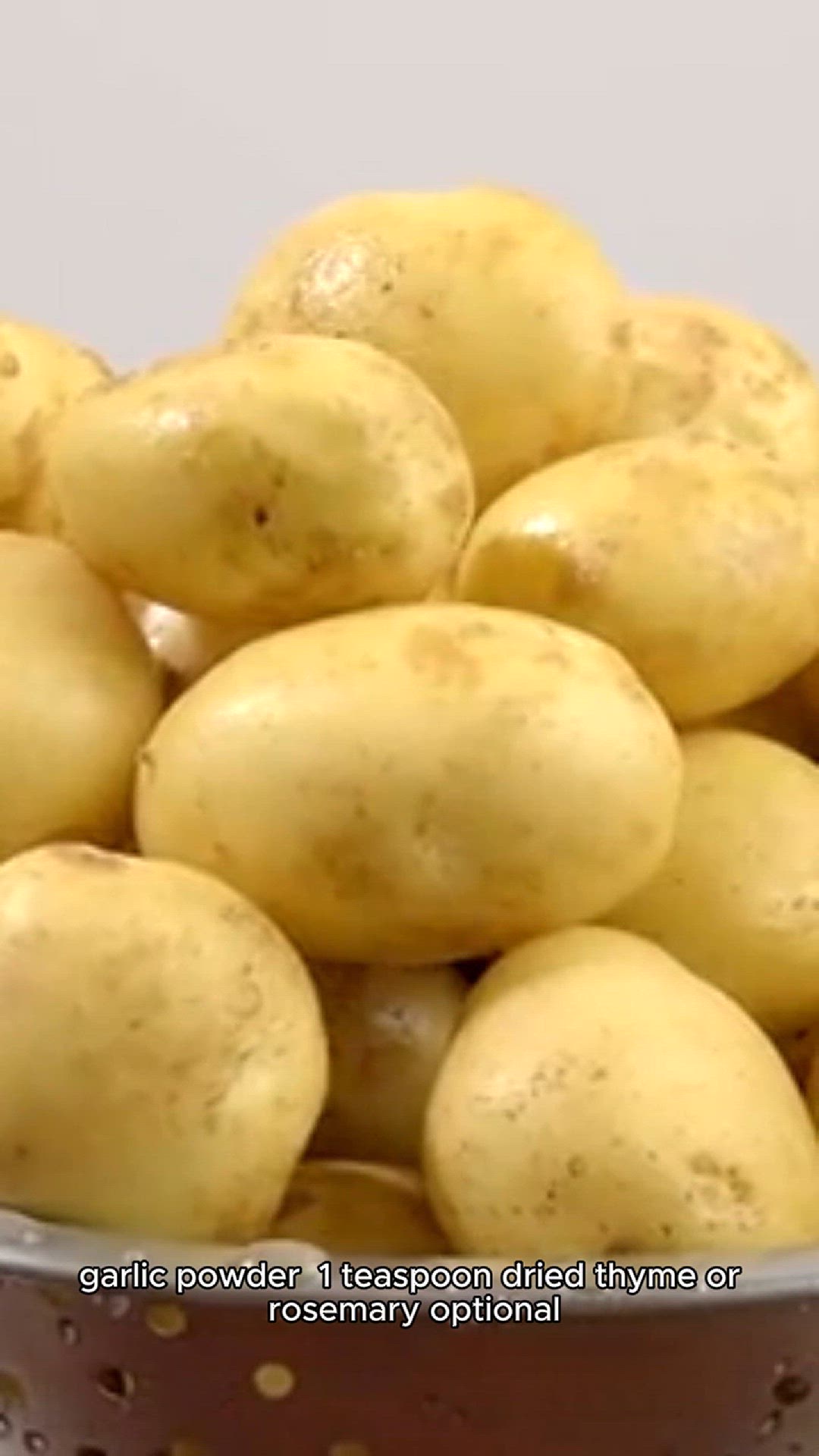 Video thumbnail for smash potatoes recipe