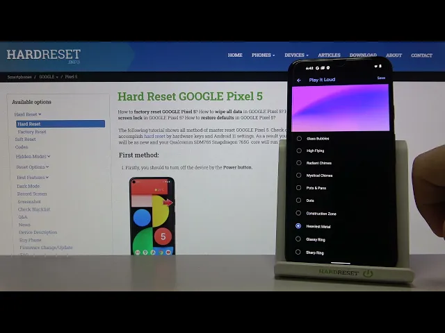 Video thumbnail for How to Change Ringtone on GOOGLE Pixel 5 - Play It Loud Ringtones