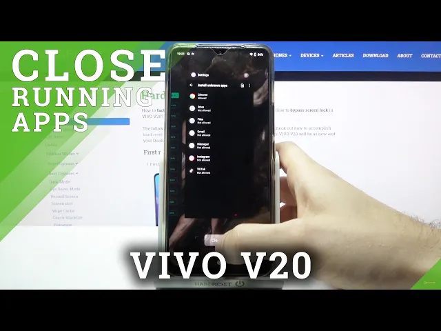 Video thumbnail for How to Turn Off All Running Apps on VIVO V20 – Speed Up Device