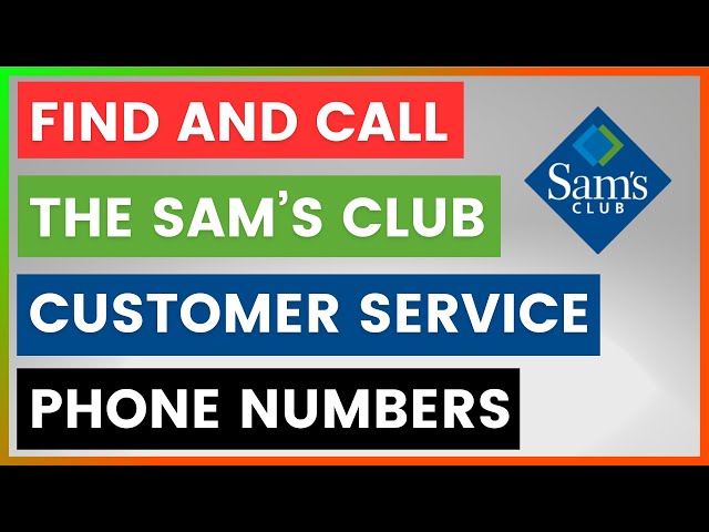 Video thumbnail for How To Find And Call The Sam's Club Customer Service Phone Numbers? [in 2026]