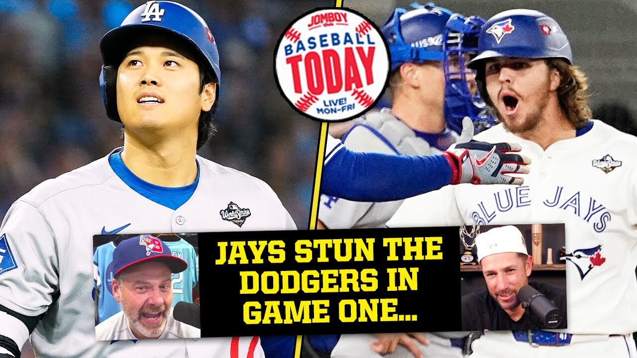 Video thumbnail for Blue Jays STUN Dodgers in World Series game one | Baseball Today