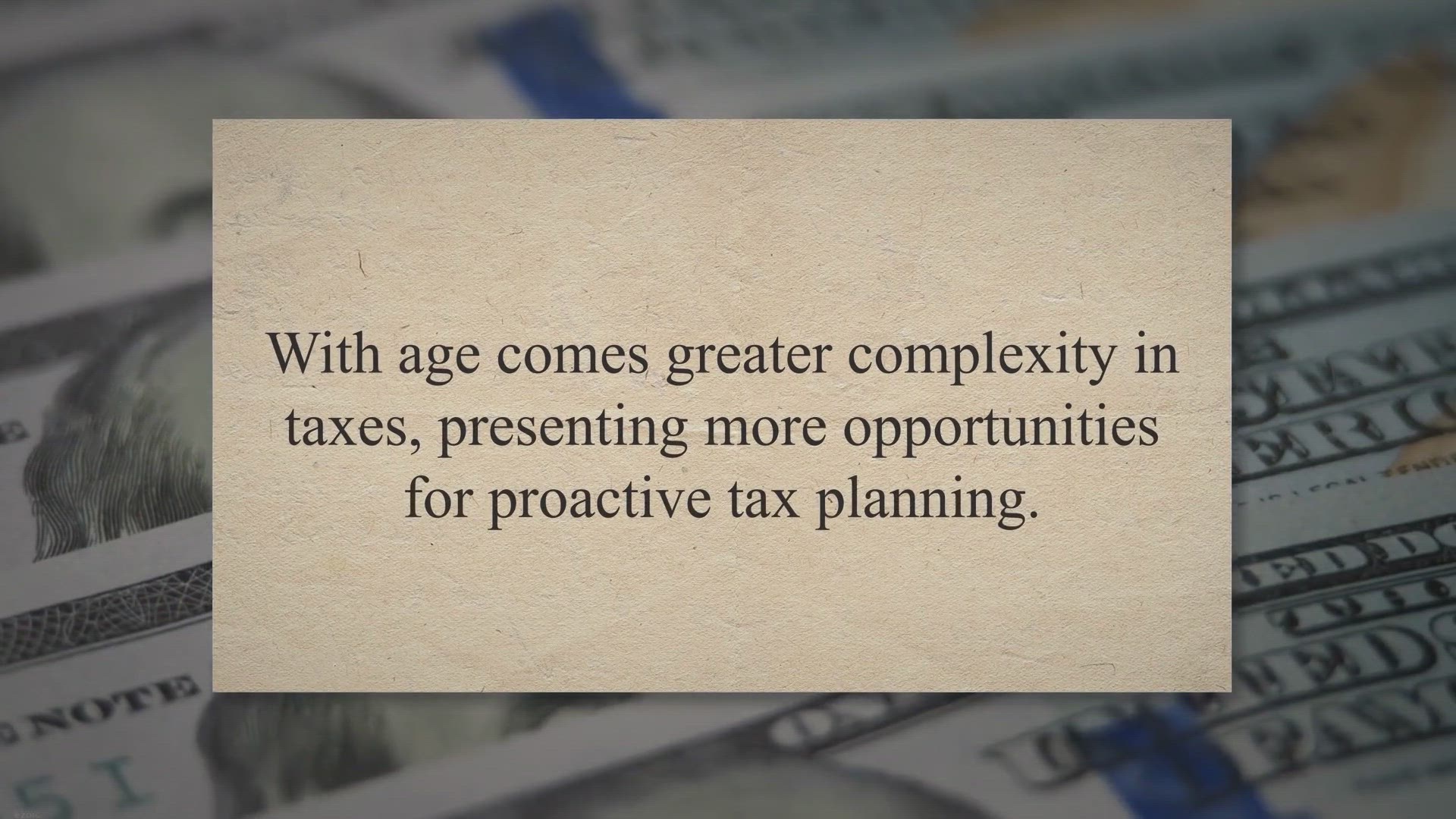 Video thumbnail for Maximize Your Retirement Wealth with Proactive Tax Planning Strategies
