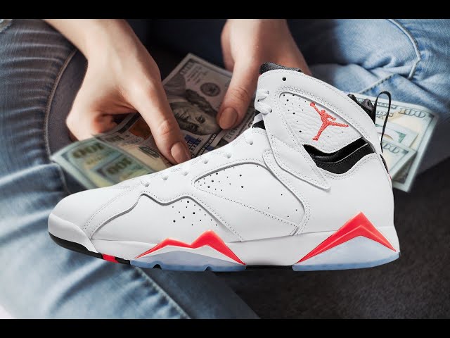 Video thumbnail for Don't Try To Resell The Air Jordan 7 White Infrared, Great News For buyers