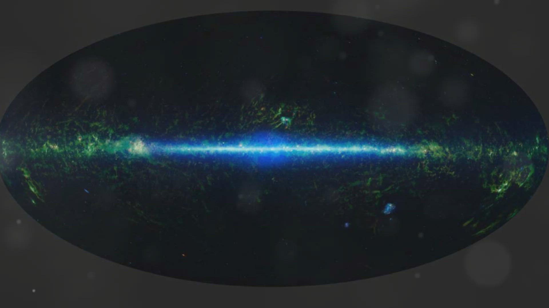Video thumbnail for NASA Telescope Creates 12-Year Time-Lapse of the Entire Sky