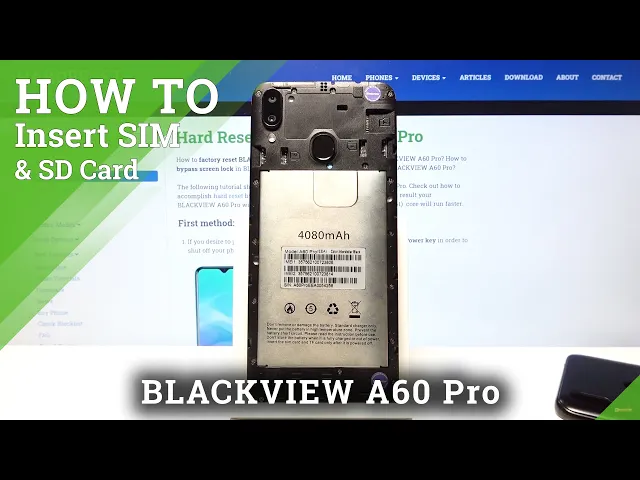 Video thumbnail for How to Insert SIM and SD Cards in BLACKVIEW A60 Pro - SIM & SD Card Installation