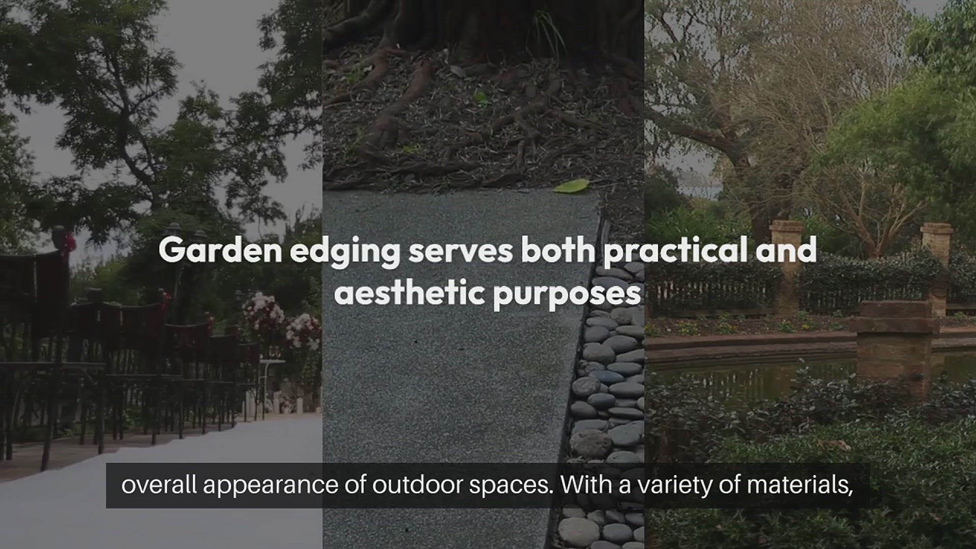 Video thumbnail for Garden Edging Ideas