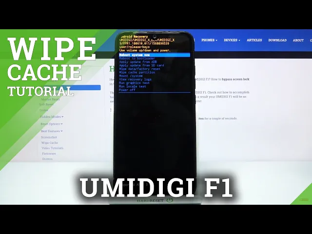 Video thumbnail for How to Wipe Cache on UMIDIGI F1 – Delete Temporary Files