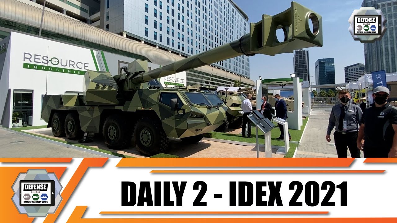 Video thumbnail for IDEX 2021 Day 2 International Land Defense Exhibition Official Online Show Daily News and Web TV