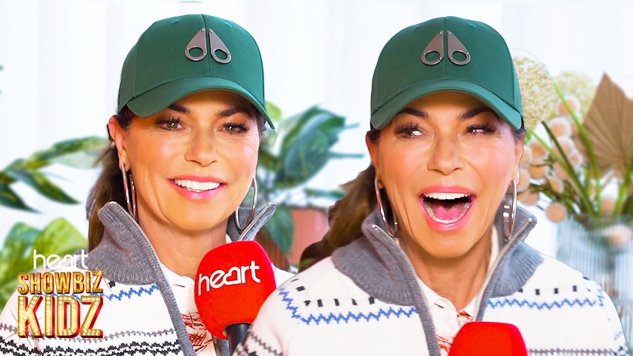 Video thumbnail for Shania Twain's CUTEST Interview Ever | Showbiz Kidz