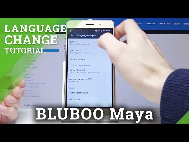 Video thumbnail for How to Change Language in BLUBOO Maya – Language Settings