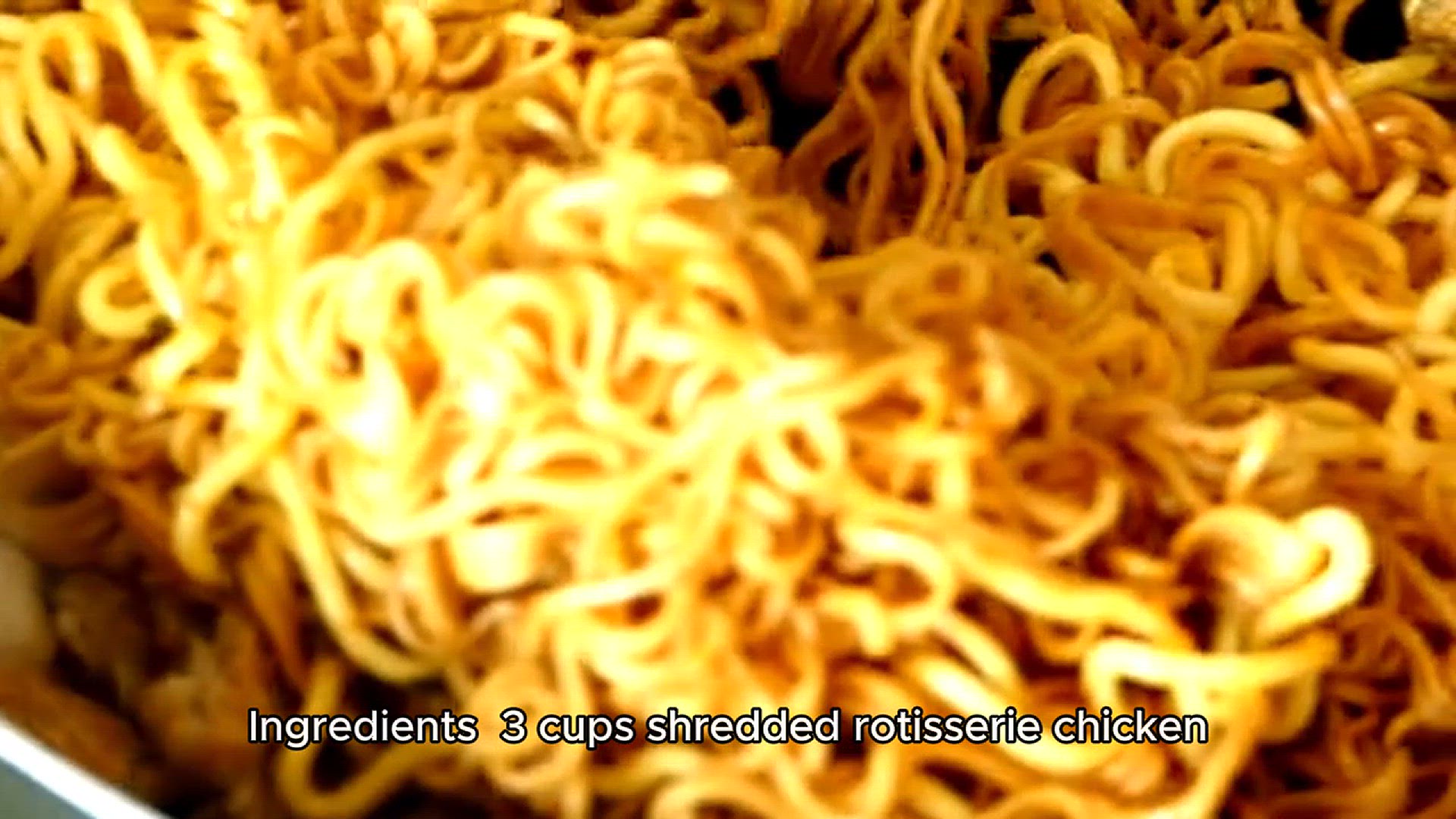 Video thumbnail for Recipe using rotisserie chicken and noodles