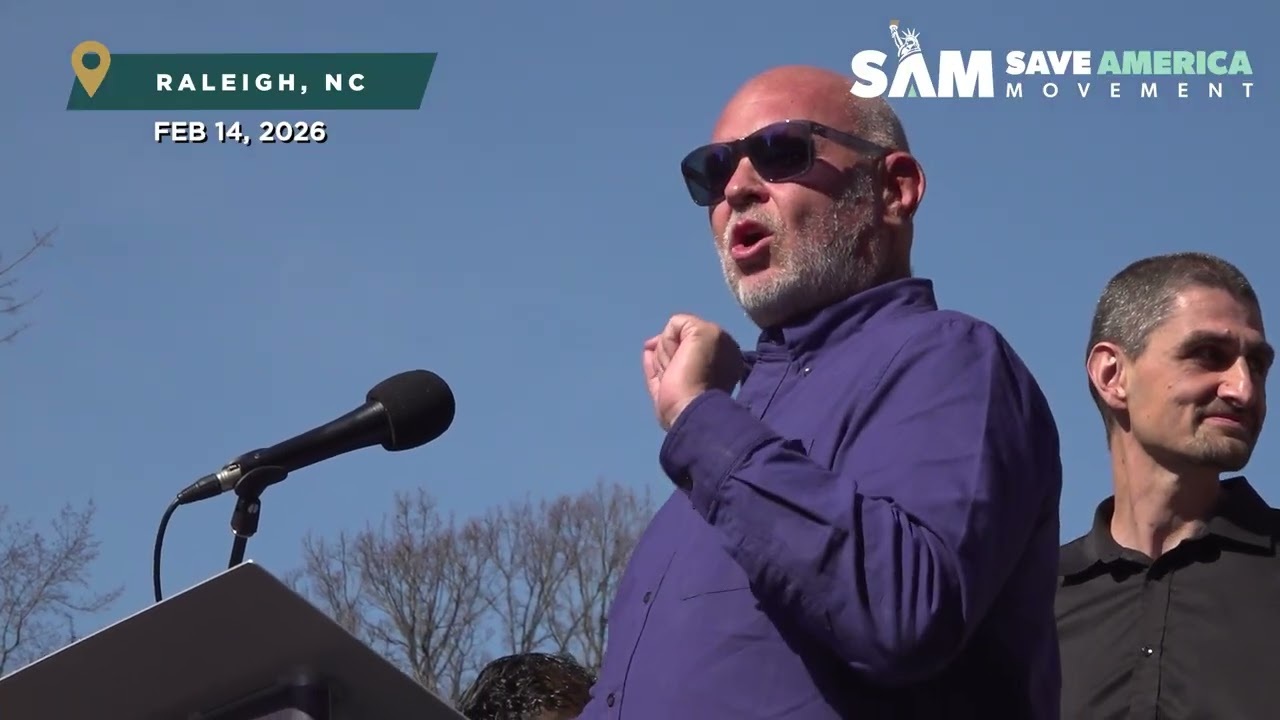 Video thumbnail for It was an honor to speak at the Love Forward rally in Raleigh, North Carolina. ​ ⁨