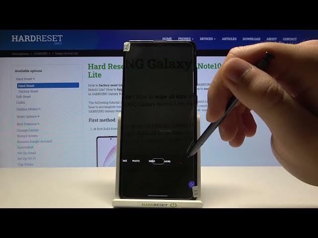Video thumbnail for Camera All Modes and Features of Samsung Galaxy Note 10 Lite - Camera Overview