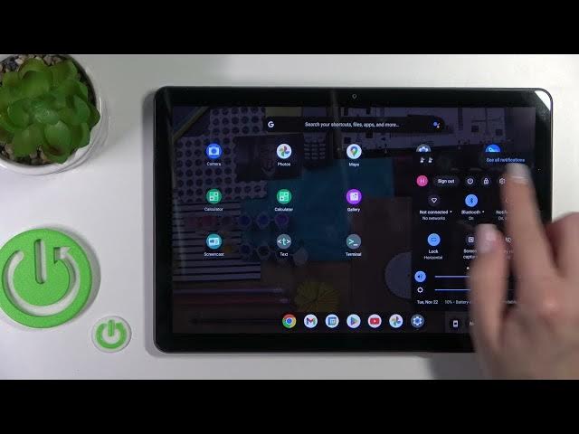 Video thumbnail for Lenovo IdeaPad Duet Chromebook - How To Connect WiFi Network