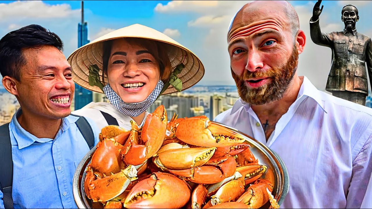 Video thumbnail for Vietnam's Massive Food Tour In Saigon!! Ho Chi Minh City Food Mountain!!