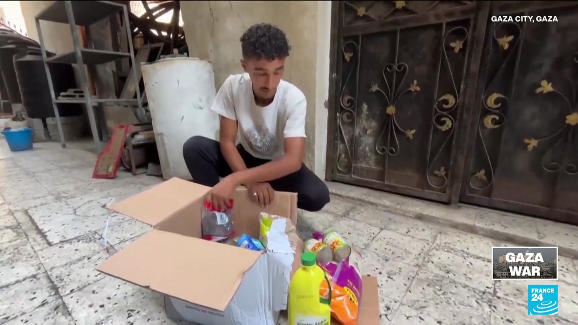 'Video thumbnail for Gaza 'on the brink of a full-scale famine,' says UN agencies'