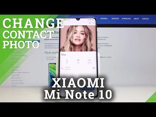 Video thumbnail for How to Add Photo to Contact in XIAOMI Mi Note 10 – Personalize Contact List