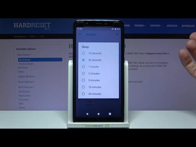 Video thumbnail for How to Change Screen Timeout on WIKO Y60 – Adjust Screen Timeout
