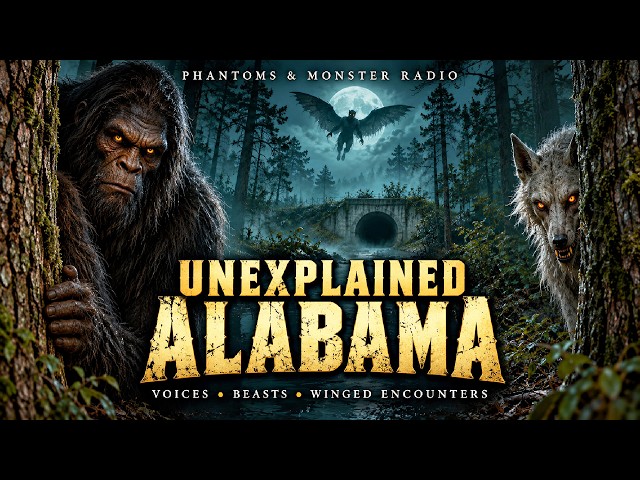 Video thumbnail for UNEXPLAINED ALABAMA: Compelling Encounters, Disembodied Voices, & Beasts in the Trees and Skies
