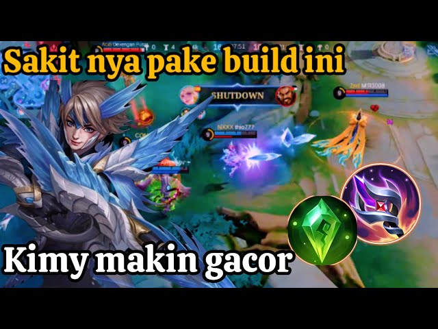Video thumbnail for MLBB KIMY gacor pake build ini ‼️ demegnya gak ada obat