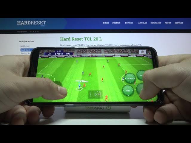 Video thumbnail for PES Mobile Gameplay on TCL 20 L – Pro Evolution Soccer Performance Test