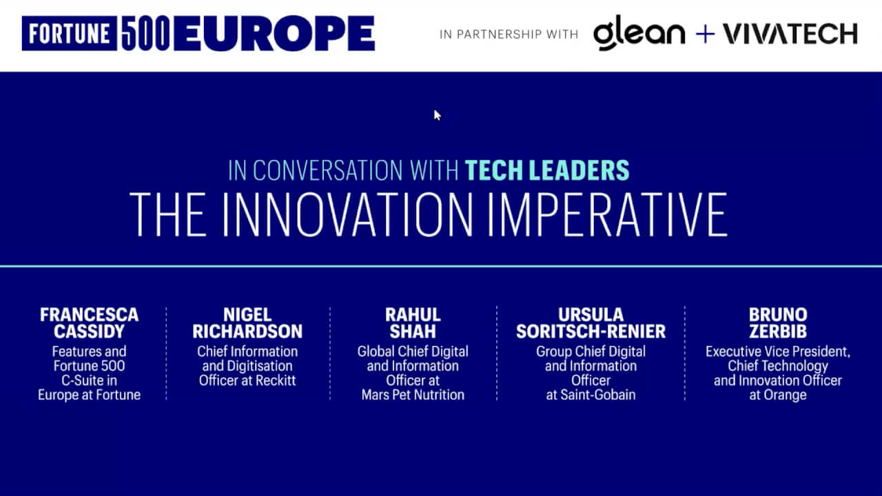 Video thumbnail for Fortune 500 Europe: In Conversation with Tech Leaders