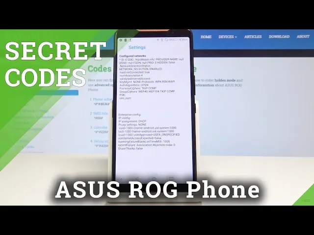 Video thumbnail for Secret Codes for ASUS ROG Phone - Hidden Mode / Advanced Features