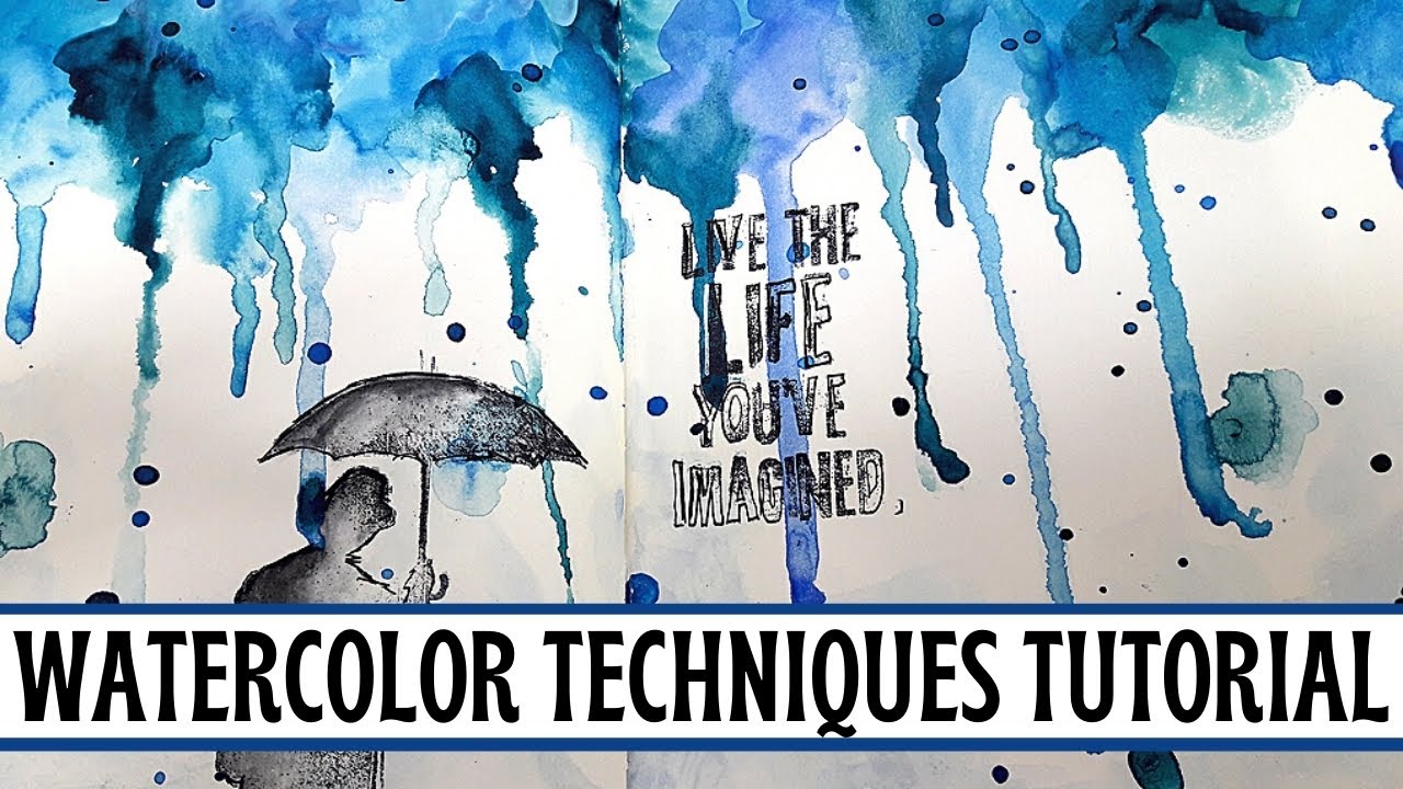 Video thumbnail for Watercolor Techniques for Beginners and Advanced!