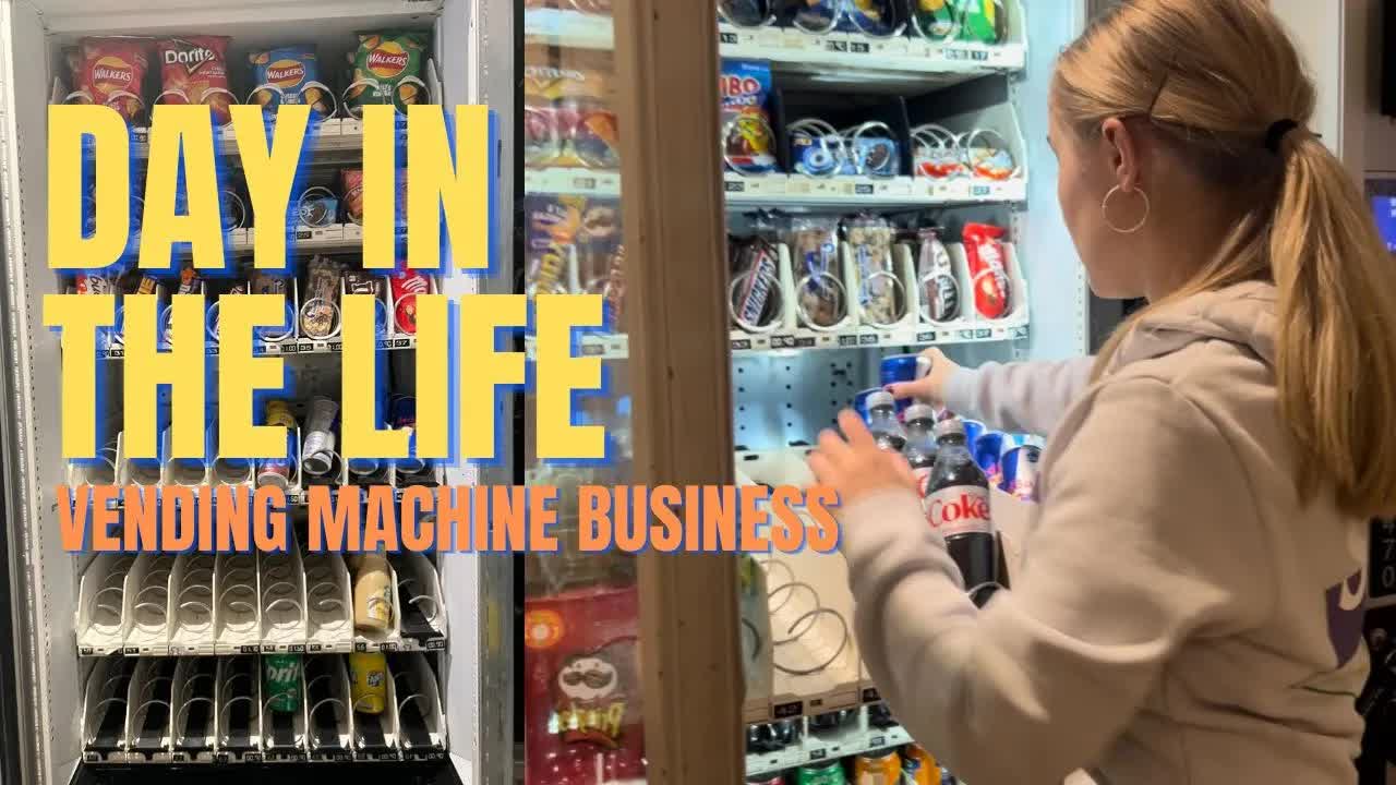 Video thumbnail for Money Making Meg: a day in the life of a vending machine business owner: restocking, sales analysis, and social media