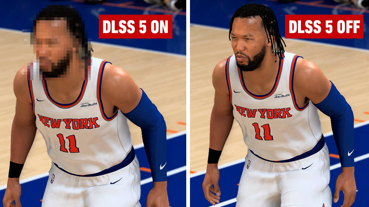 Video thumbnail for NBA 2K27 Gameplay With DLSS 5 On and Off: Is It Really AI Slop?