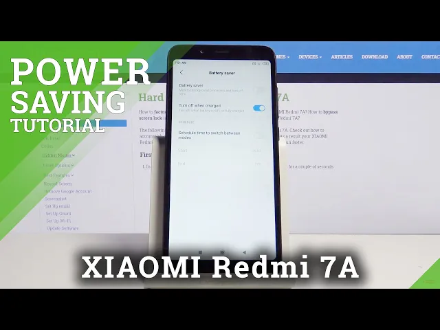 Video thumbnail for How to Enable Power Saving Mode in XIAOMI Redmi 7A – Extend Battery Life
