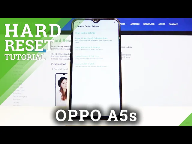 Video thumbnail for How to Hard Reset OPPO A5s – Wipe Data